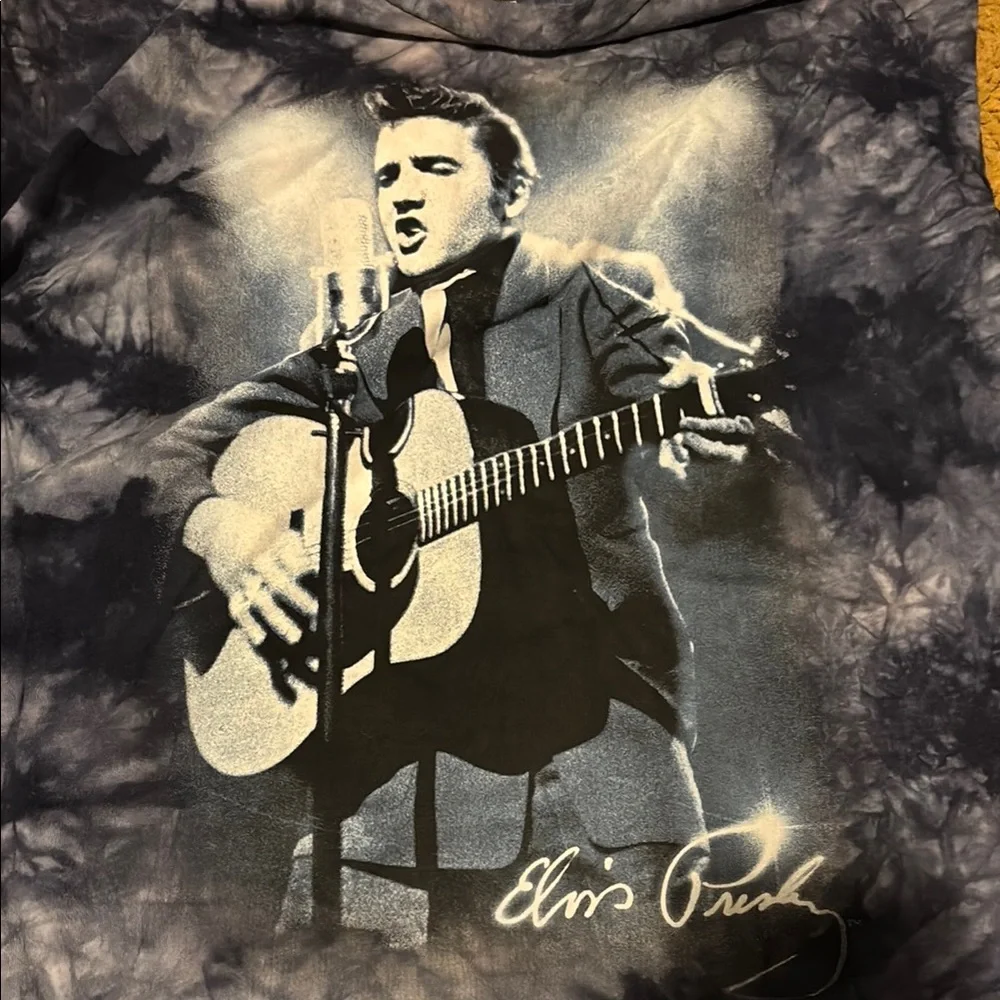 Tie-dye Elvis Presley tank top t-short - Picture 3 of 3